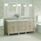 James Martin Vanities 72'' Double Vanity, Whitewashed Oak w/ 3 CM Eternal Jasmine Pearl Quartz Top 424-V72-WWO-3EJP - alternate 3